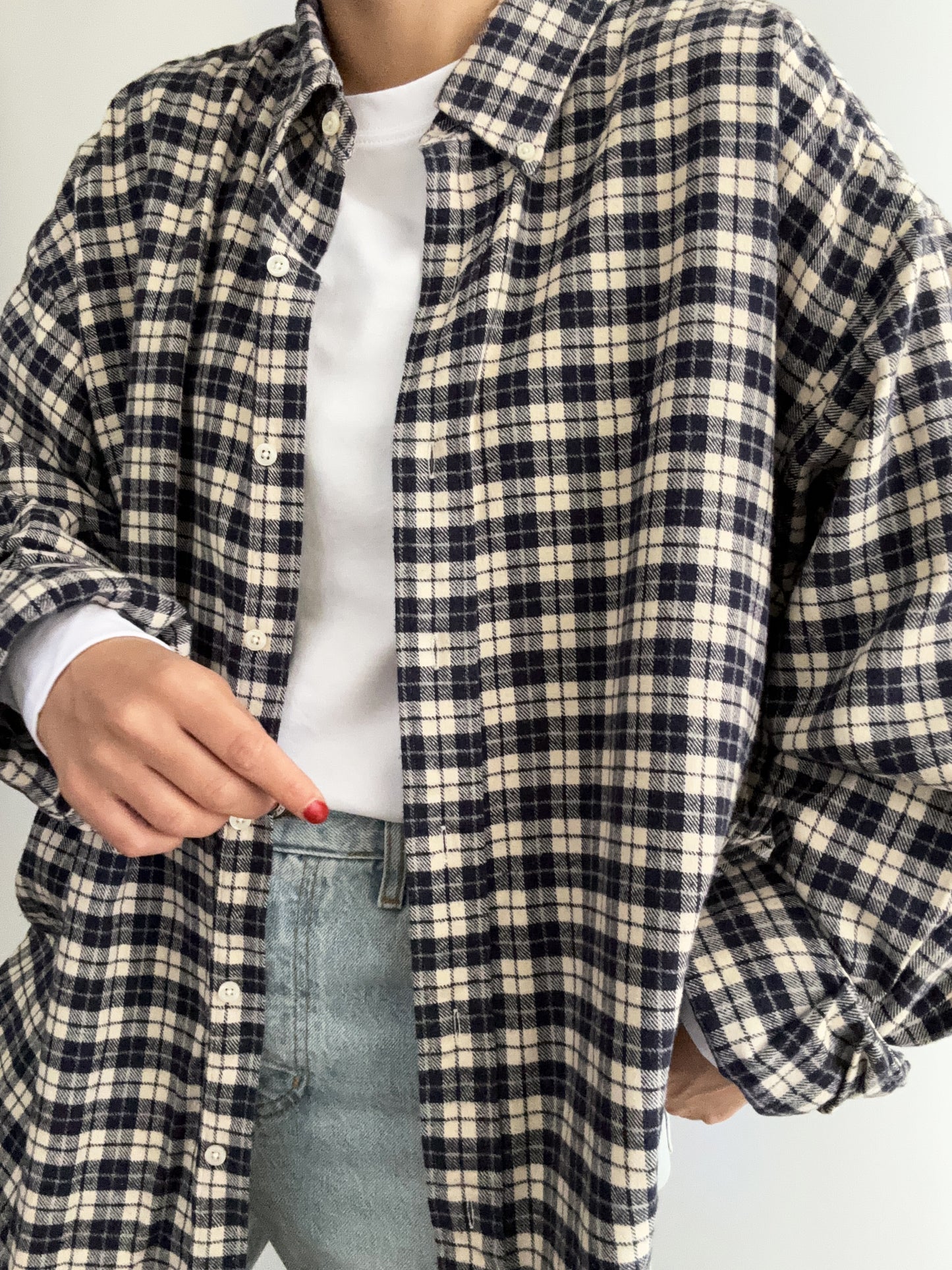 Vintage Ralph Lauren blue Plaid shirt