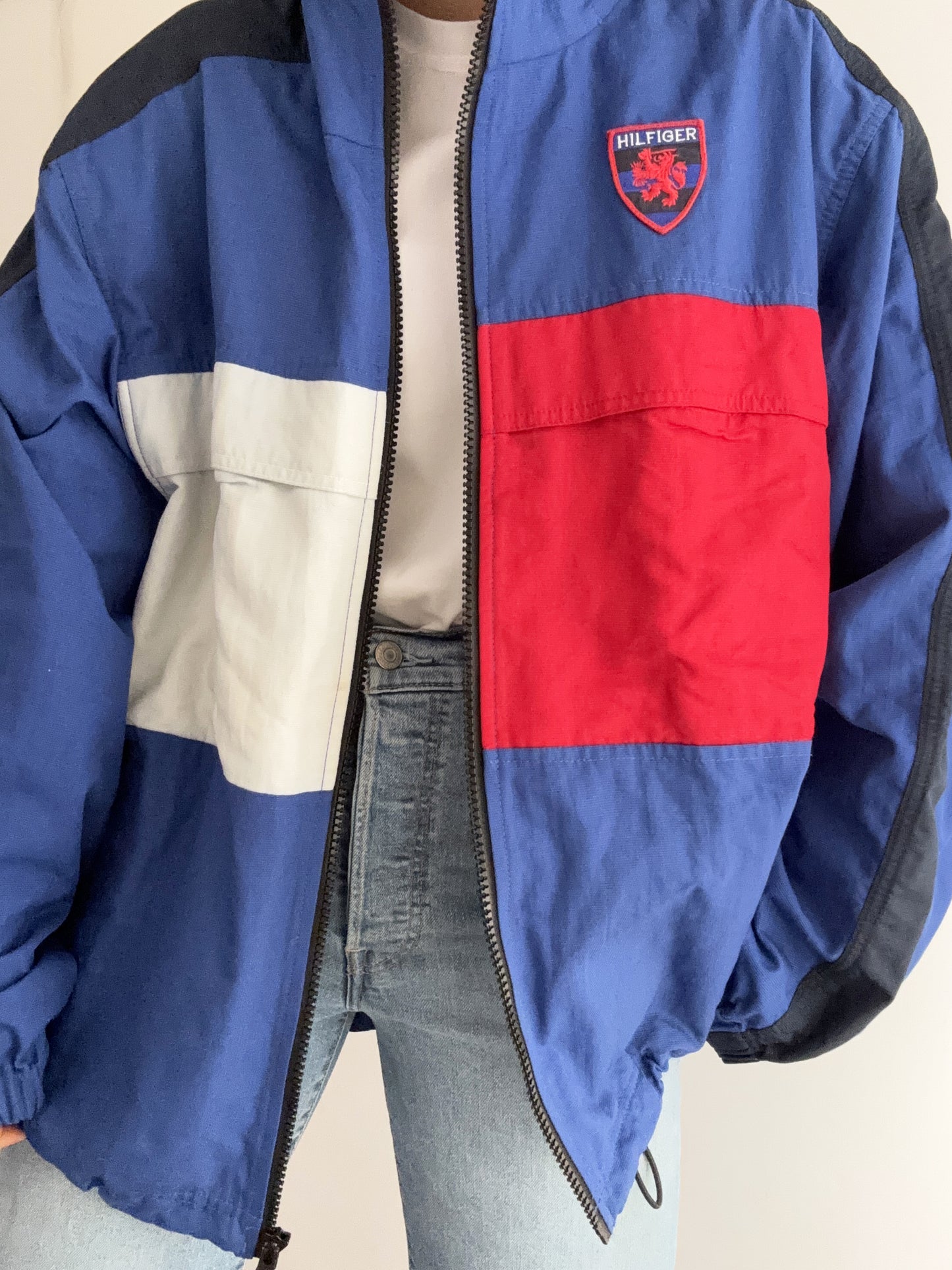 Rare Vintage Tommy Hilfiger flag bomber