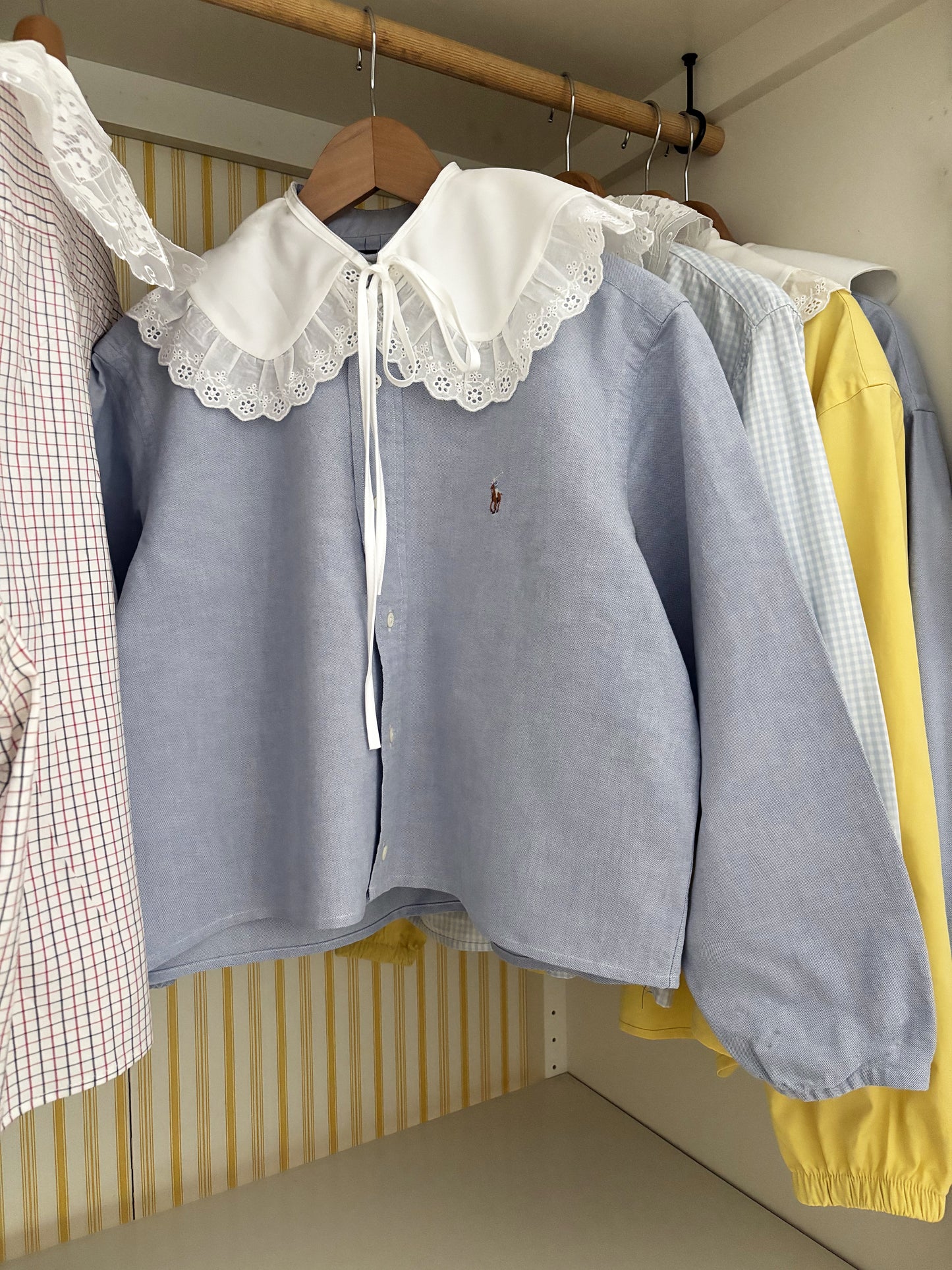 Ralph Lauren "RECYCLING" baby blue Shirt