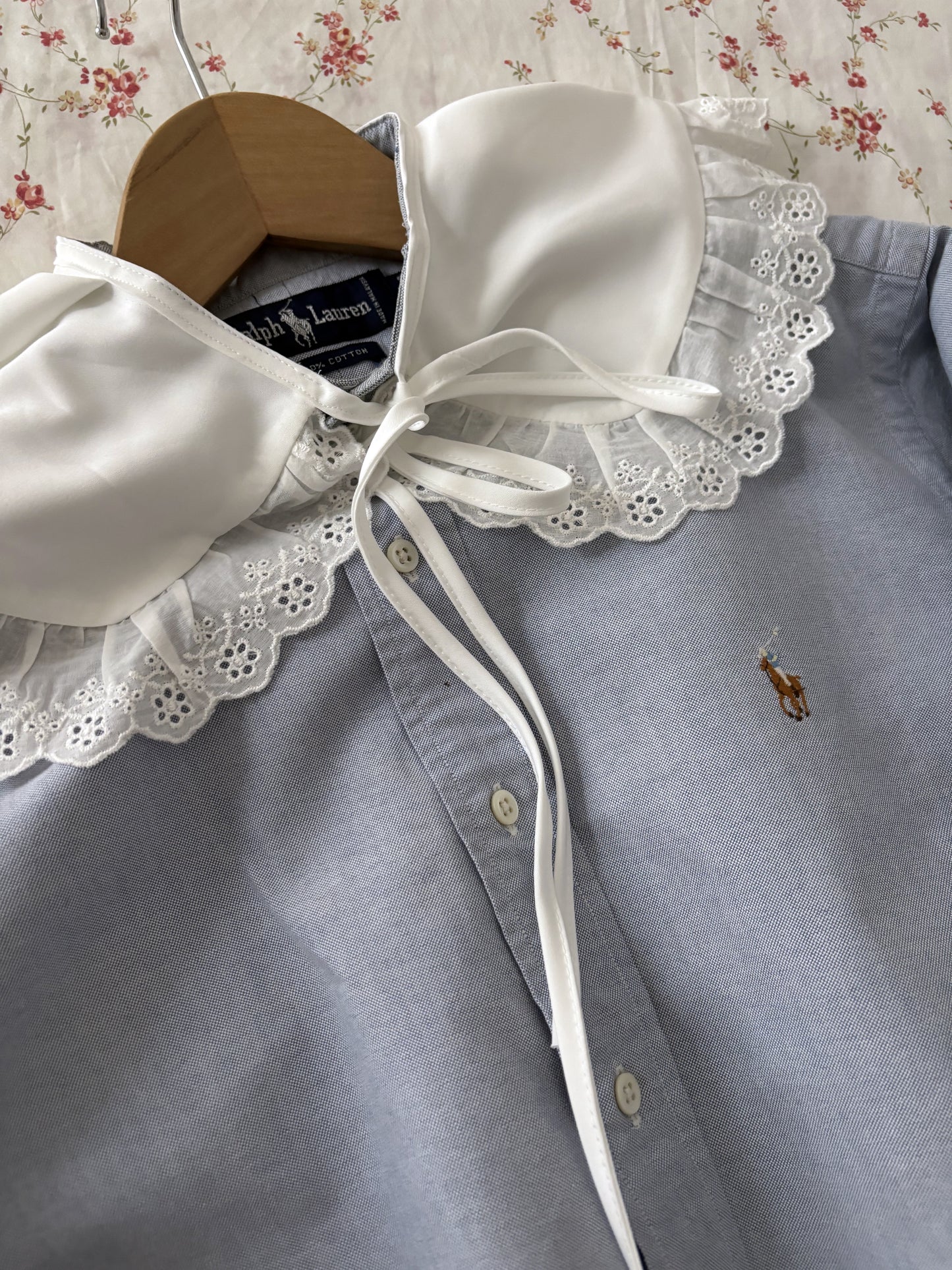 Ralph Lauren "RECYCLING" baby blue Shirt