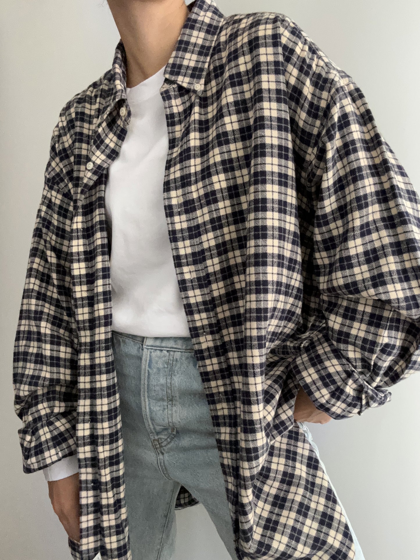 Vintage Ralph Lauren blue Plaid shirt