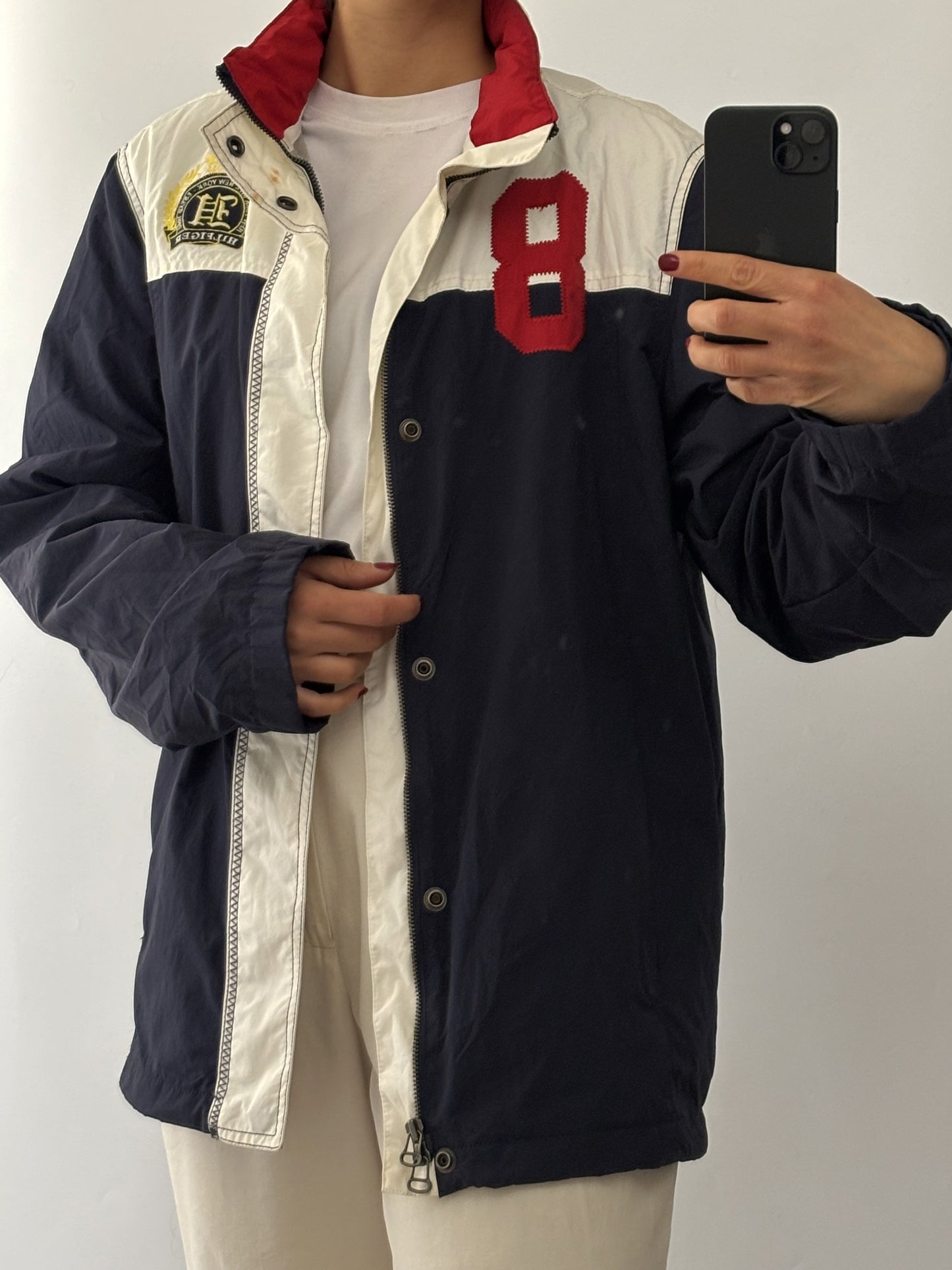 .Rare Vintage Tommy Hilfiger petch bomber