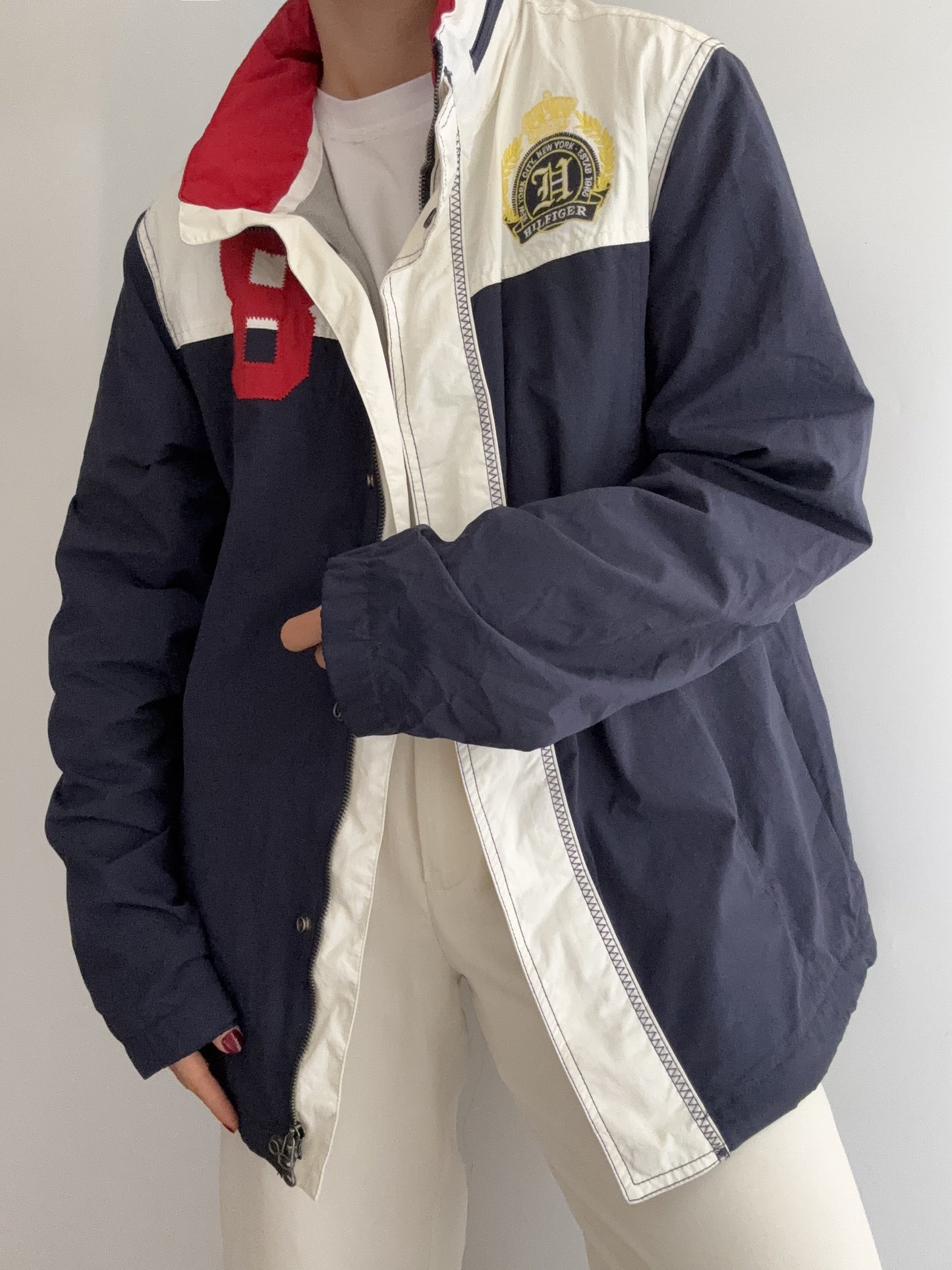 .Rare Vintage Tommy Hilfiger petch bomber