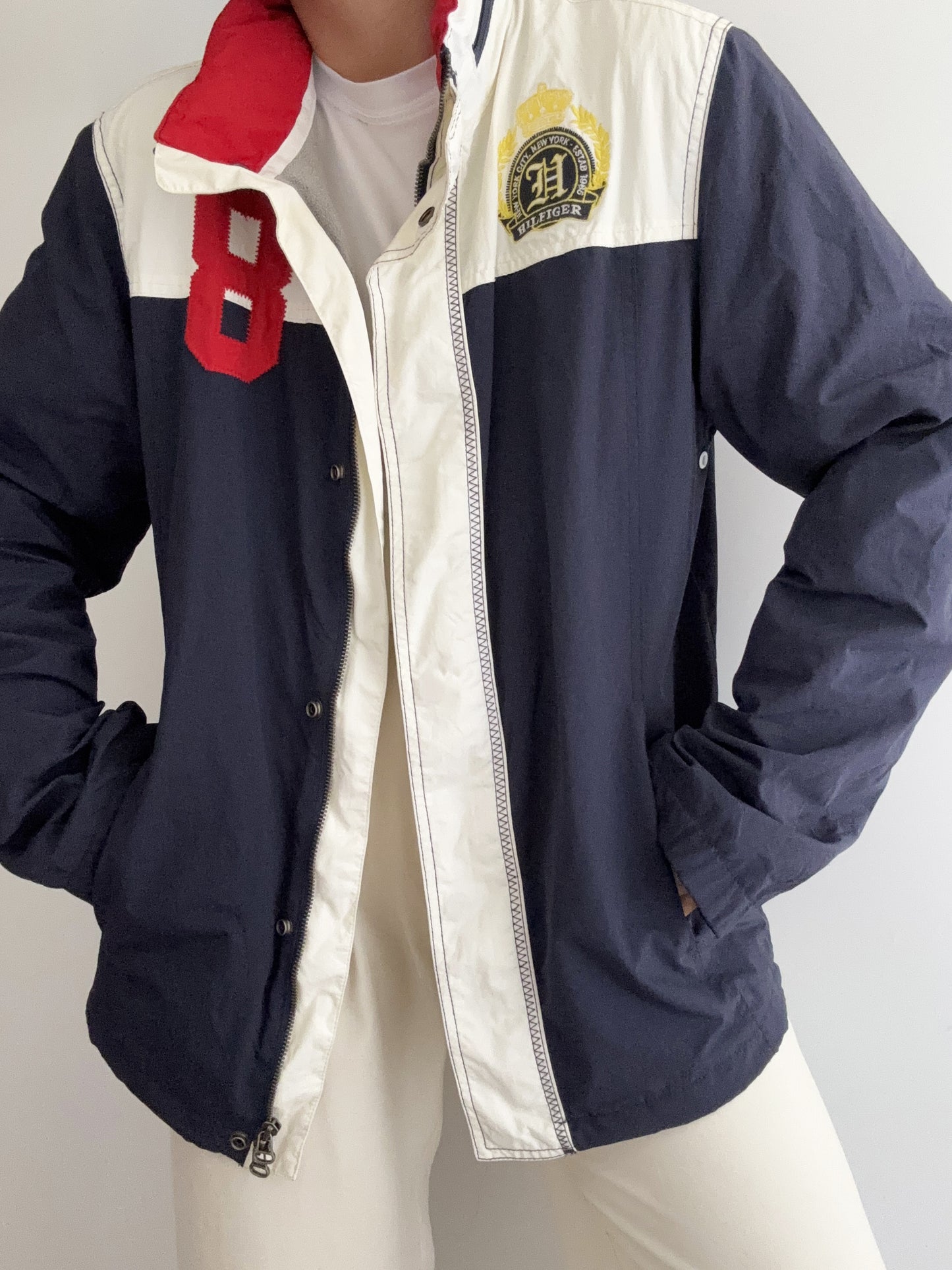 .Rare Vintage Tommy Hilfiger petch bomber