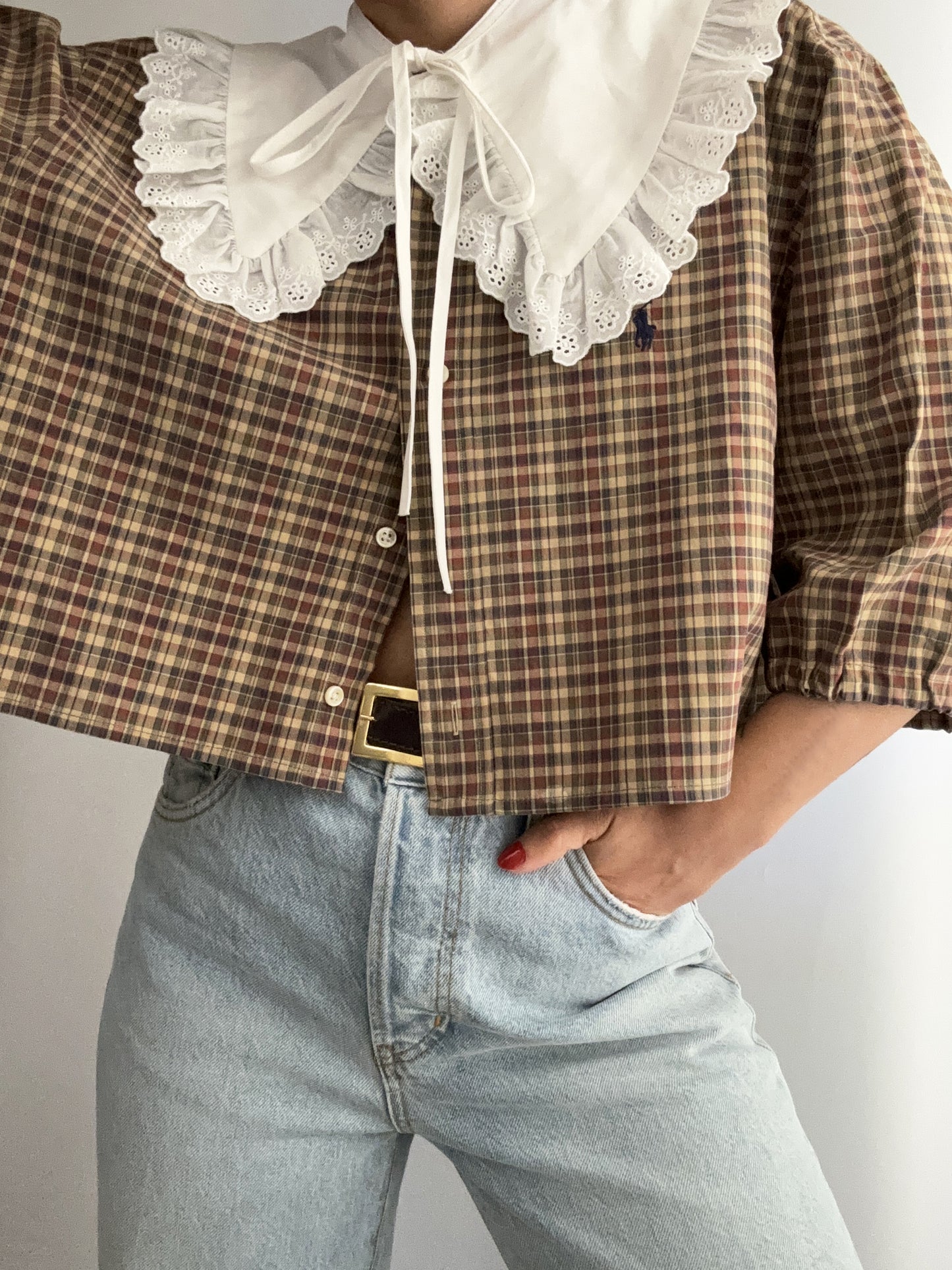 Ralph Lauren RECYCLING Vintage doll shirt