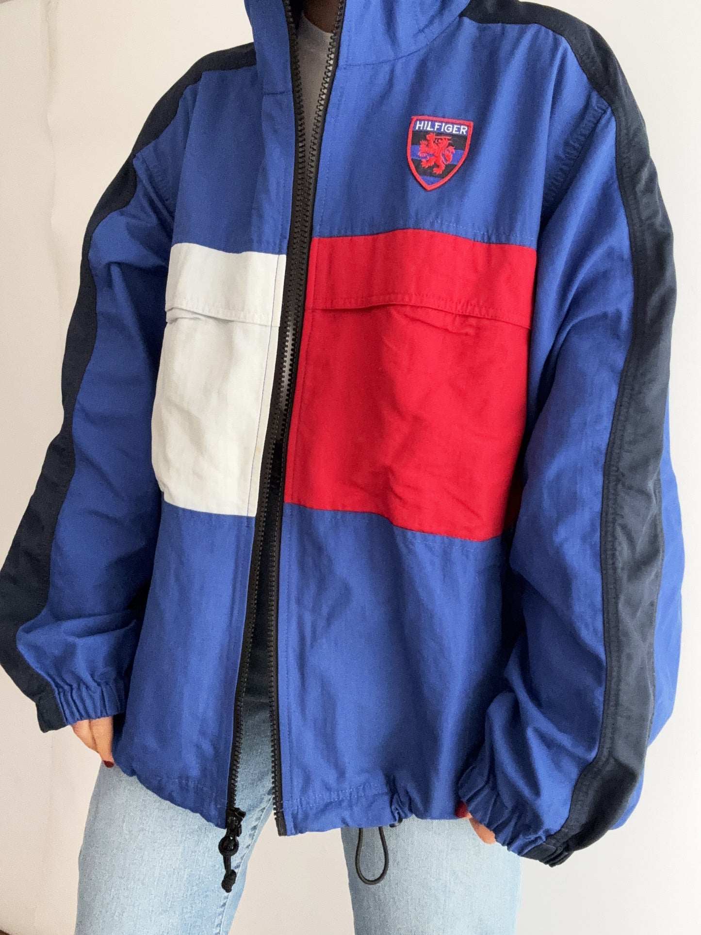 Rare Vintage Tommy Hilfiger flag bomber