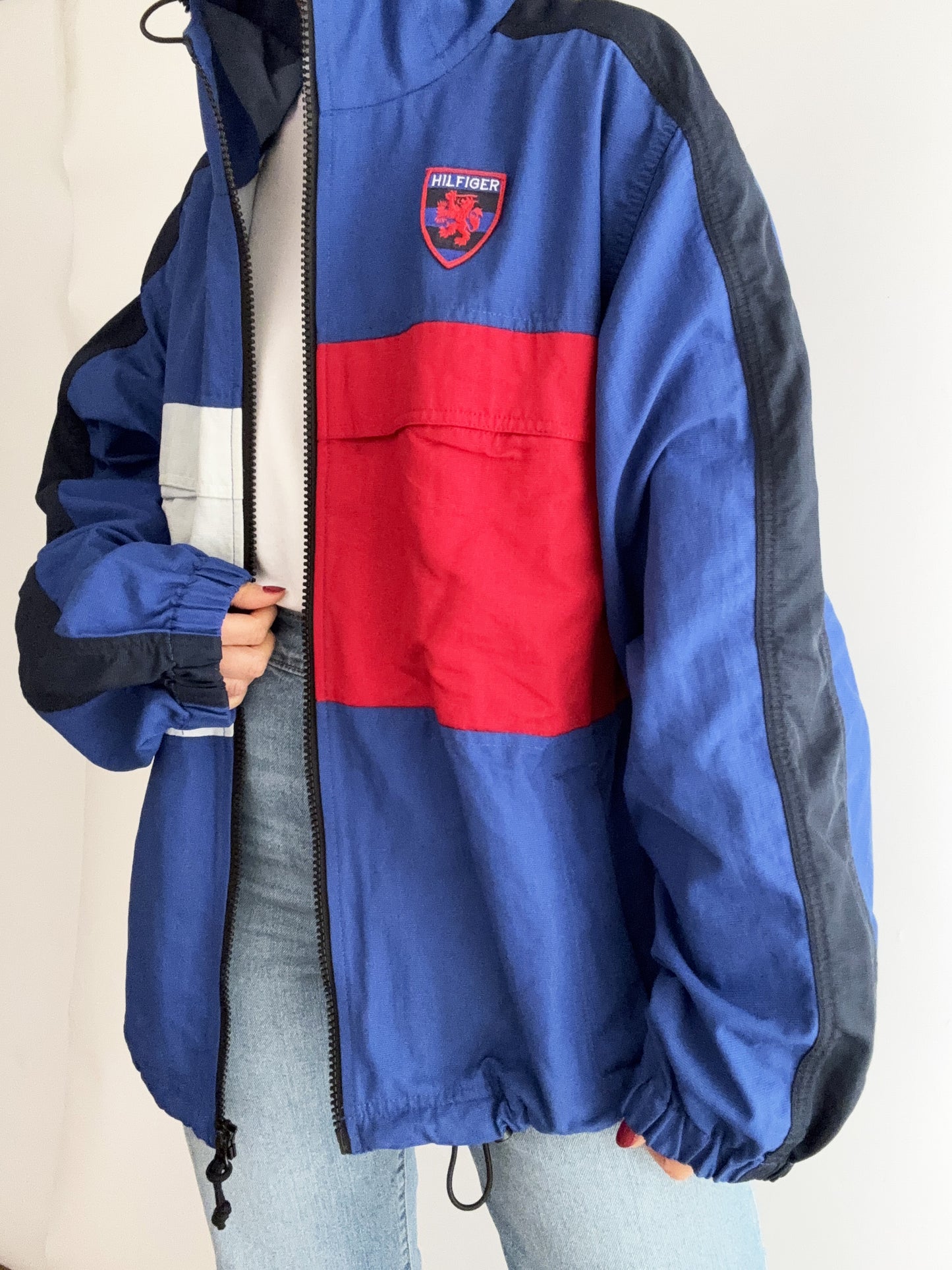 Rare Vintage Tommy Hilfiger flag bomber