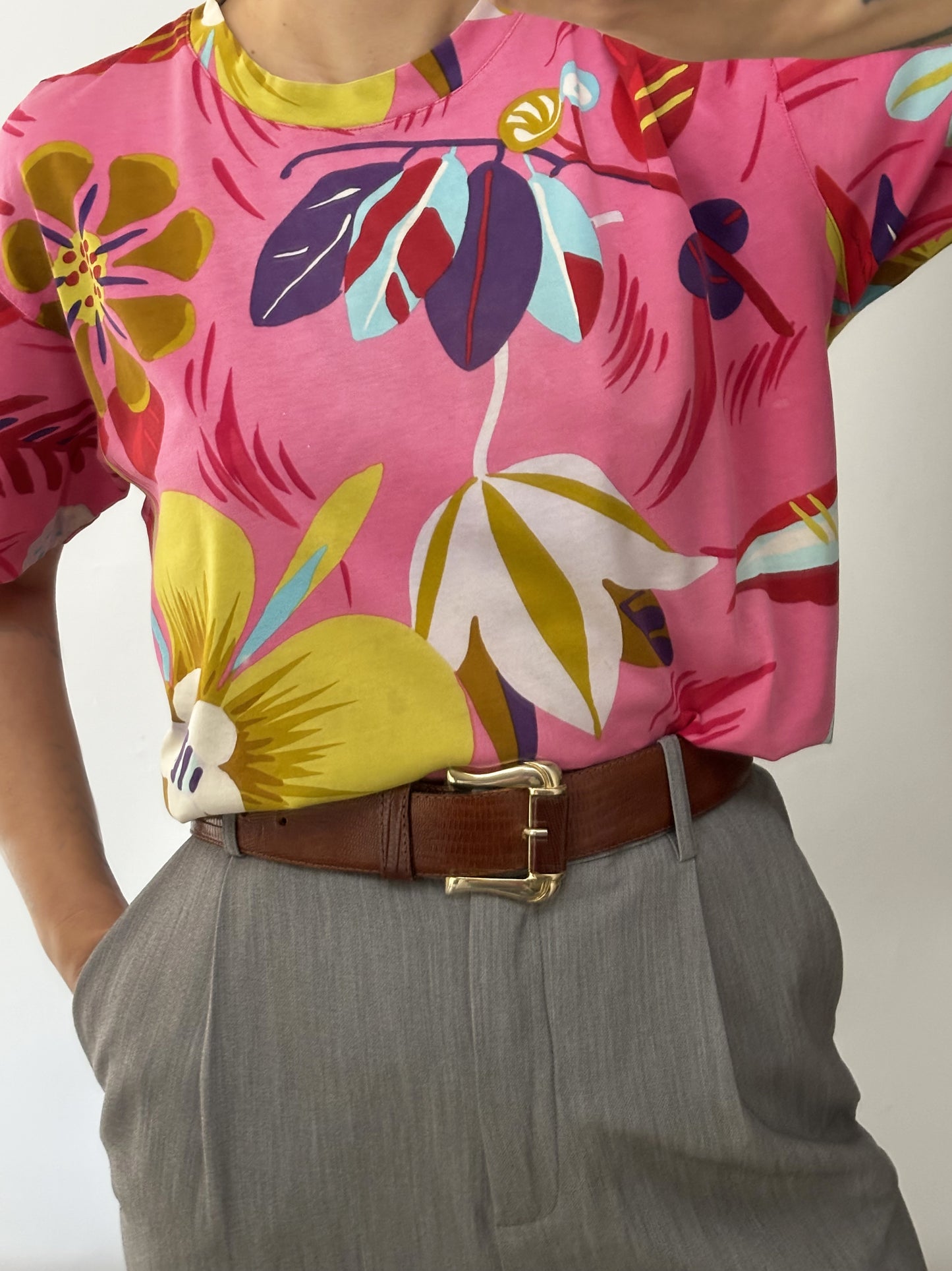 Gucci vintage 70's print Shirt