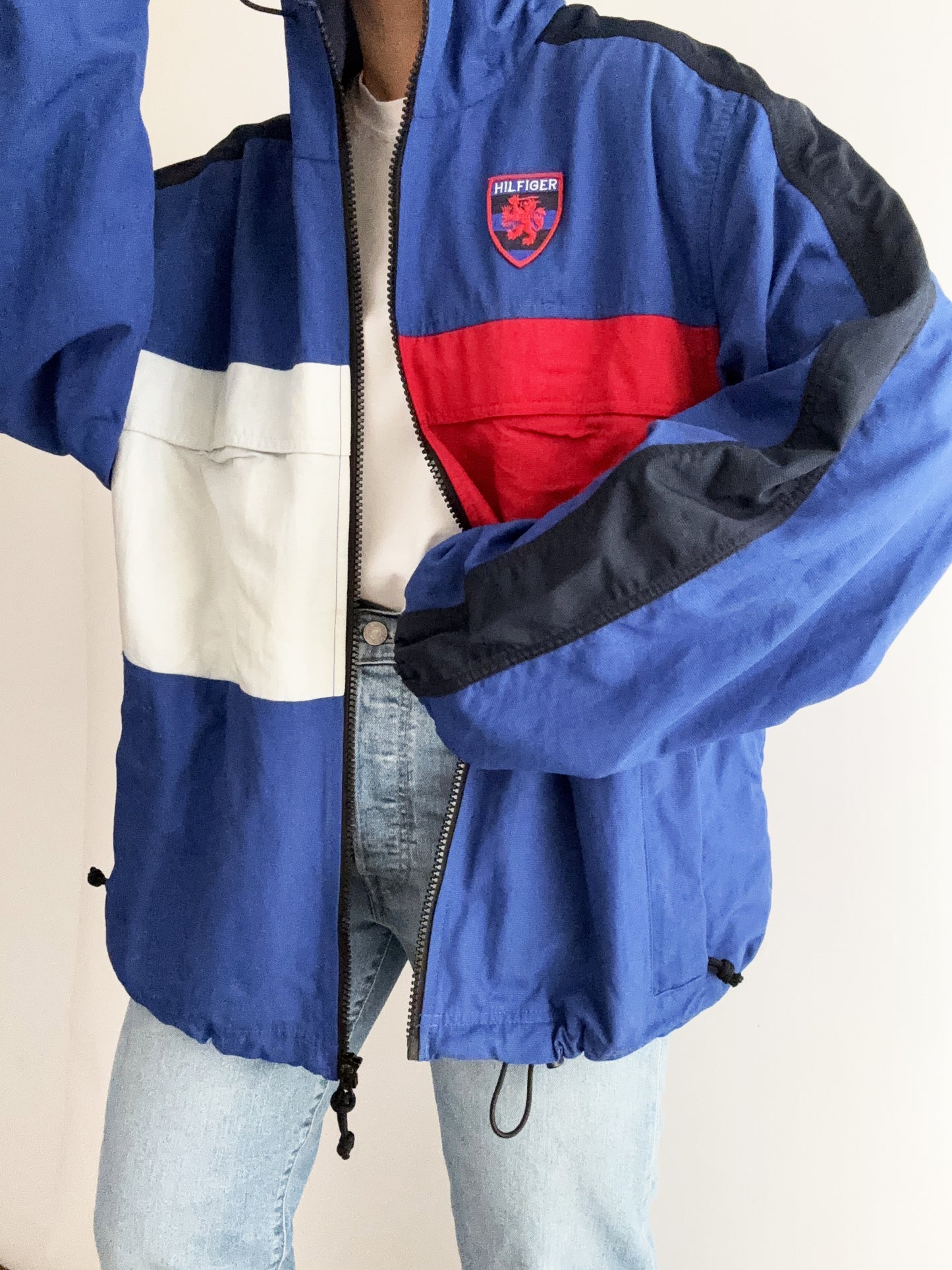 Rare Vintage Tommy Hilfiger flag bomber