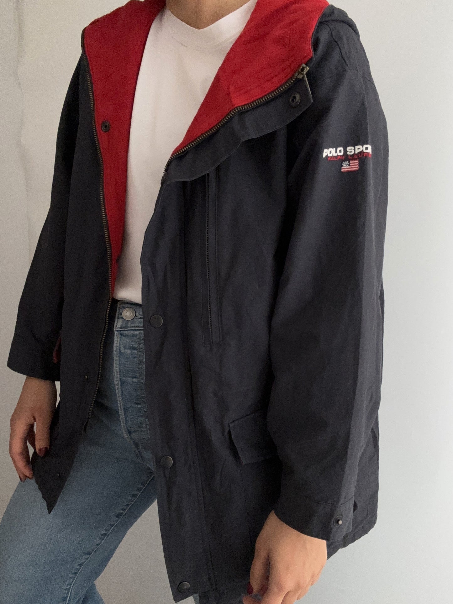 Ralph Lauren Polo Sport vintage Pile bomber