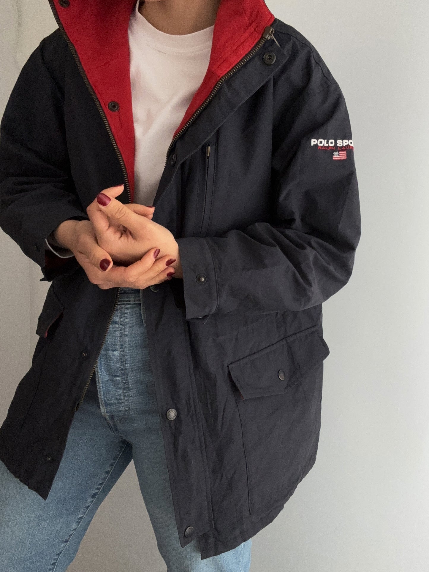 Ralph Lauren Polo Sport vintage Pile bomber