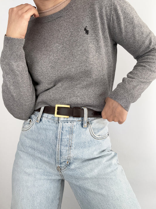 .Blake cotton Ralph Lauren grey woman pull