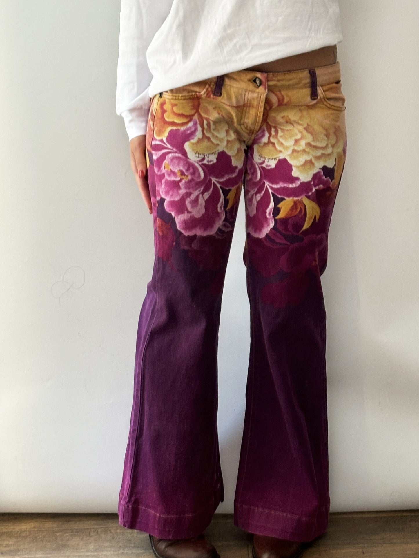 JustCavalli Peonia (Rare) VIntage denim