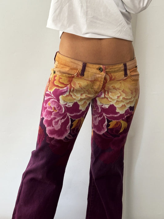JustCavalli Peonia (Rare) VIntage denim