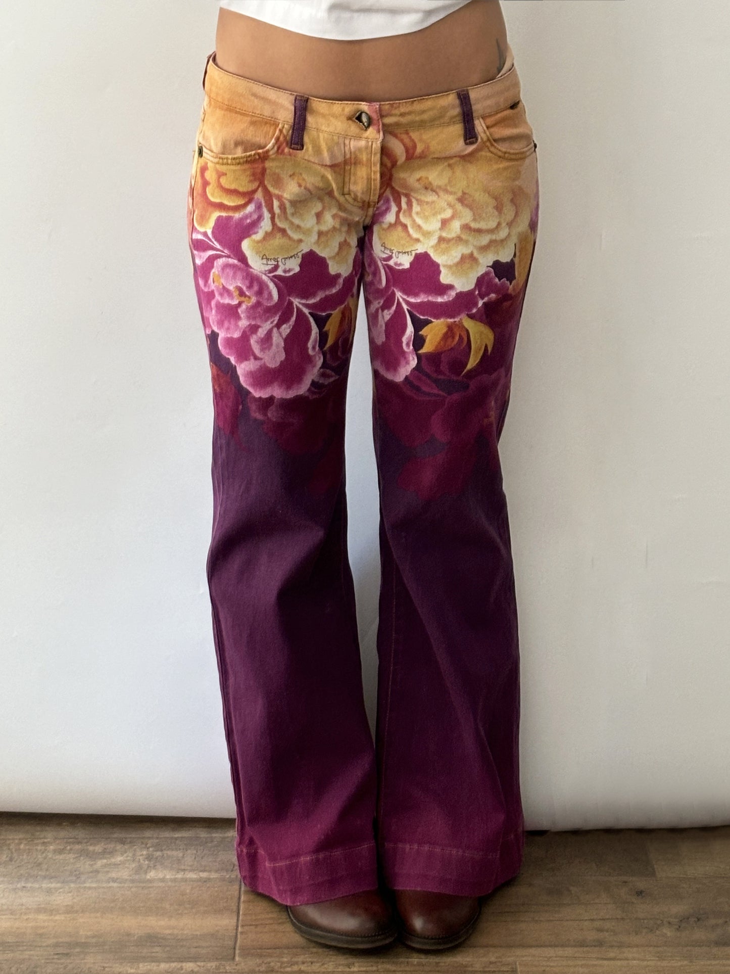 JustCavalli Peonia (Rare) VIntage denim