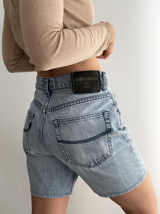 Vintage Valentino biker denim