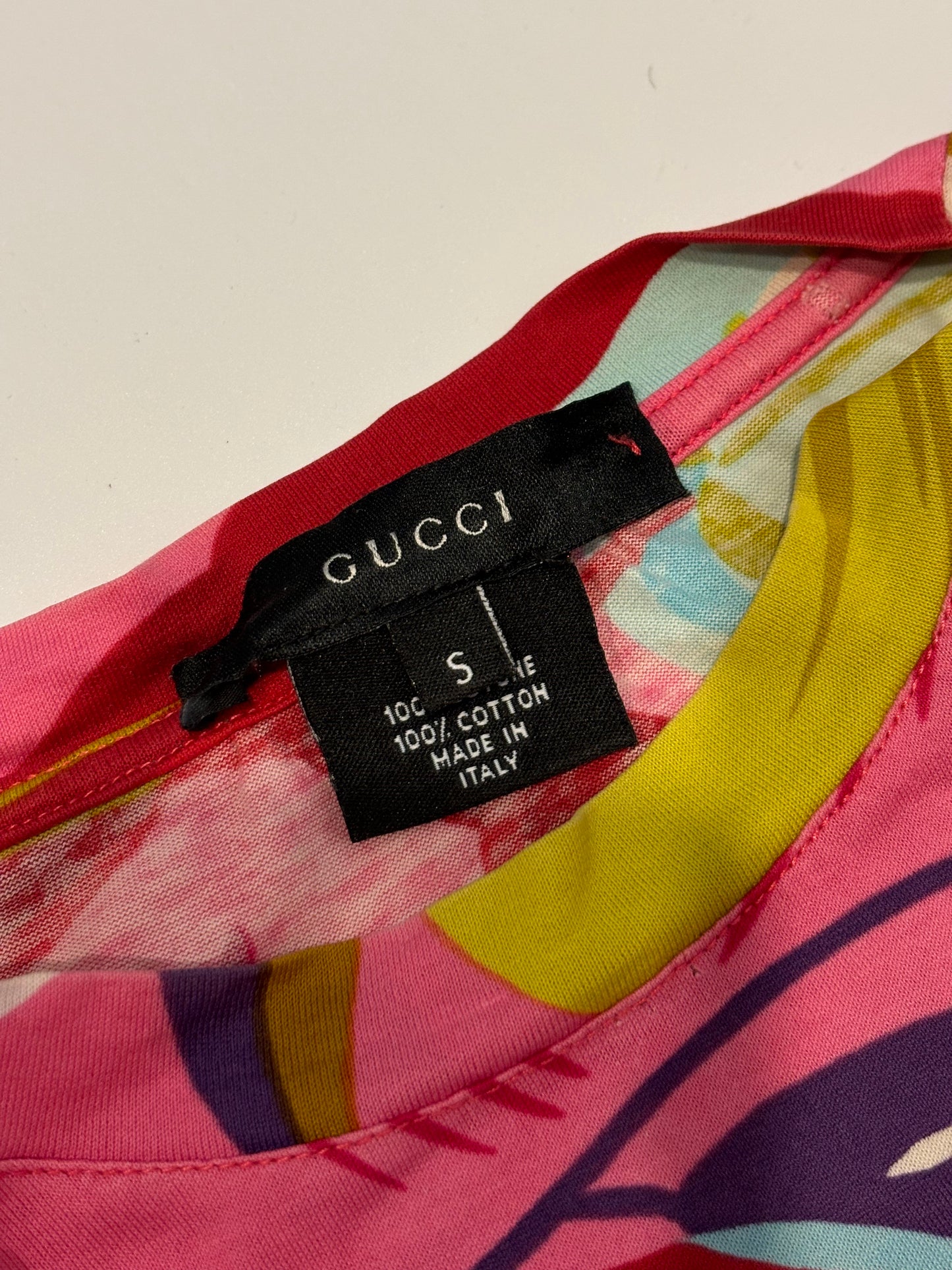 Gucci vintage 70's print Shirt