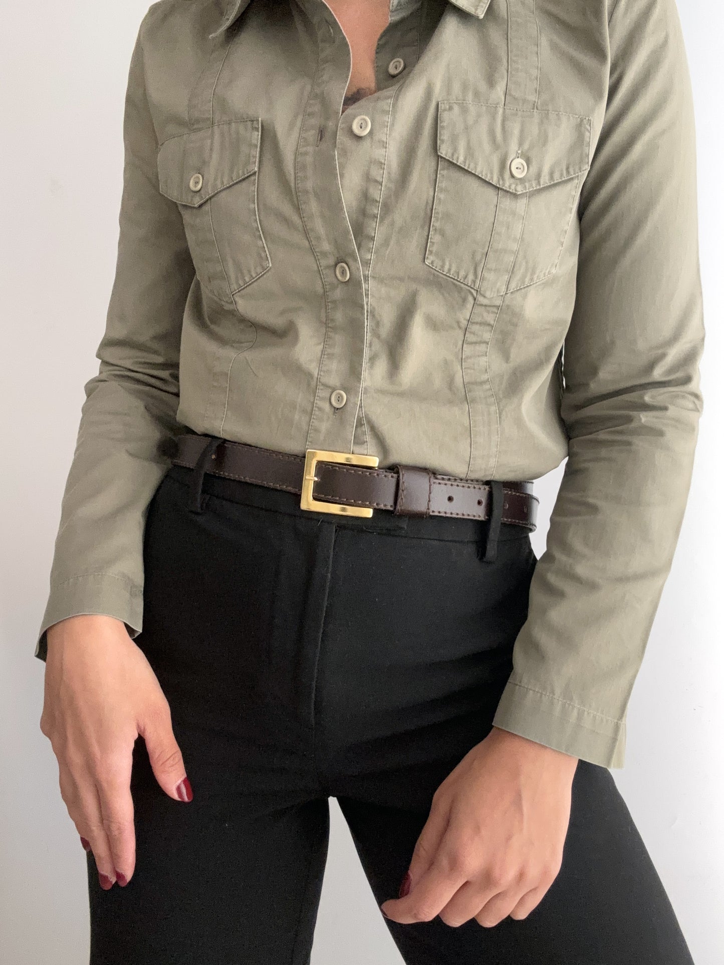 Louis Vuitton vintage cotton military shirt