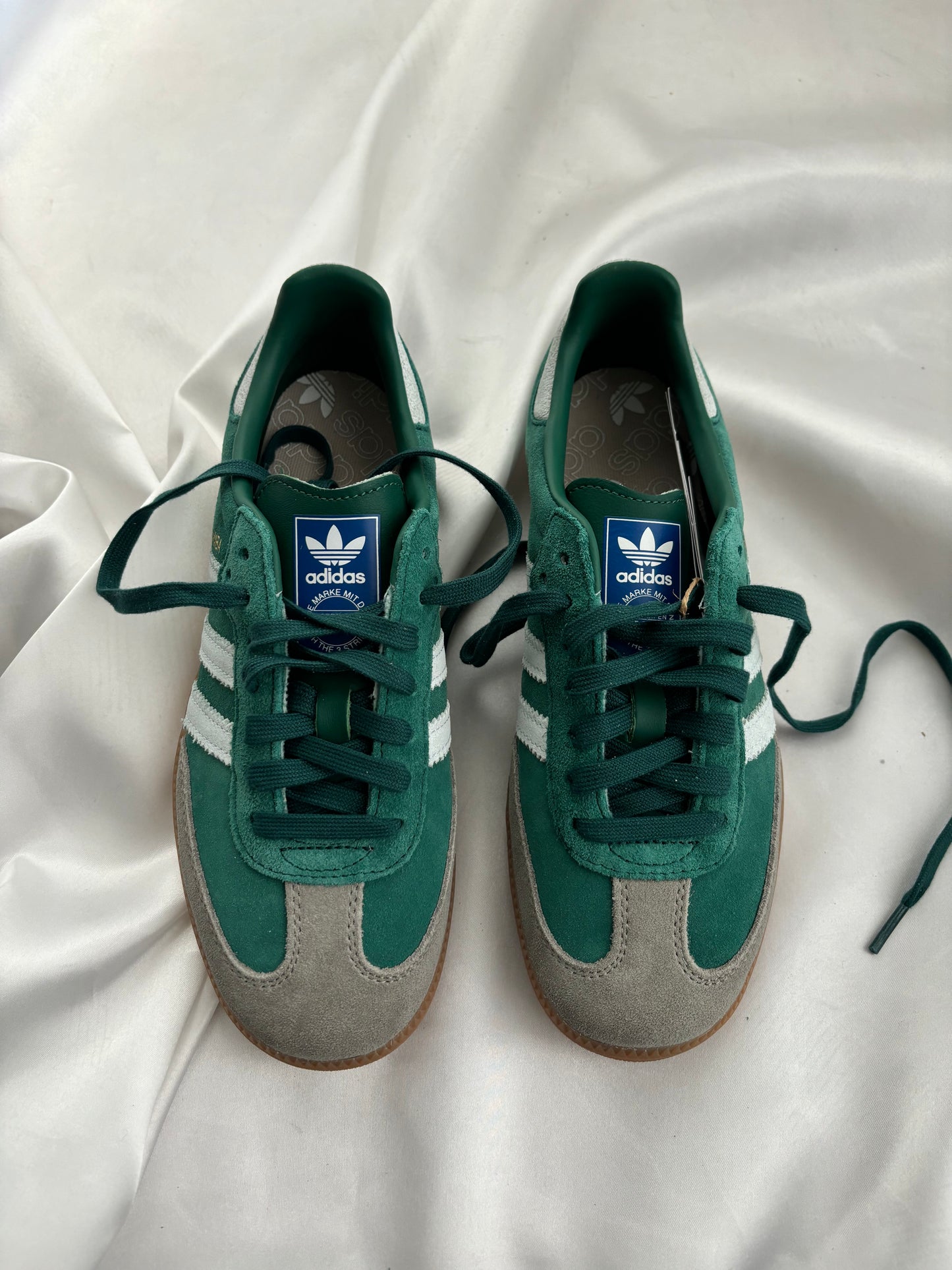 adidas Samba OG Collegiate Green Gum Grey Toe