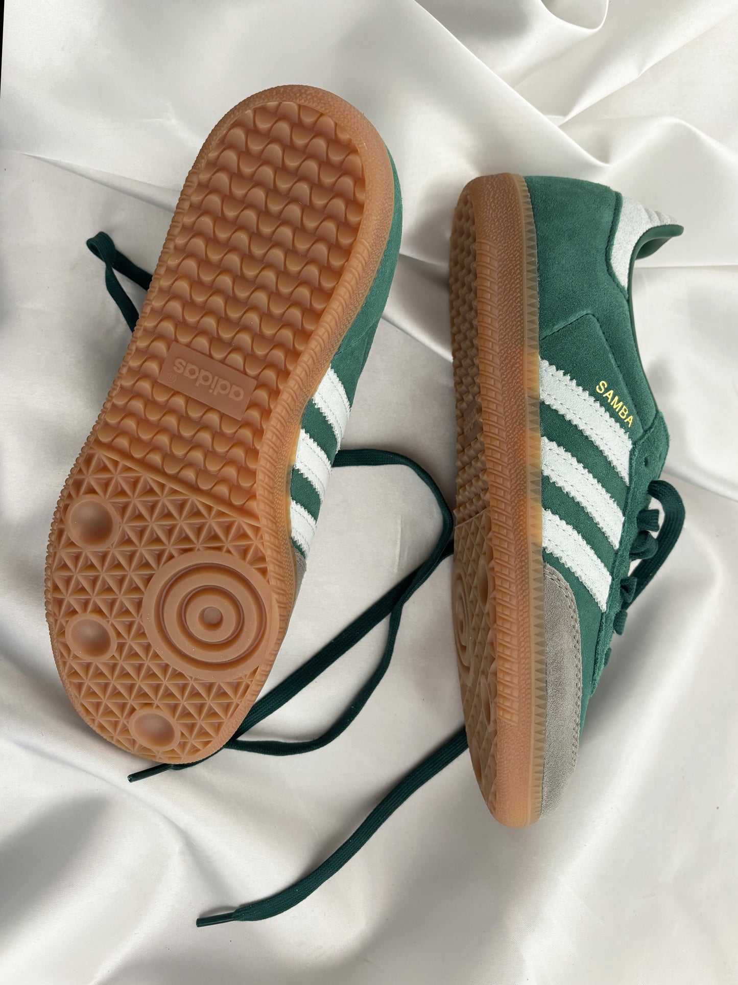 adidas Samba OG Collegiate Green Gum Grey Toe