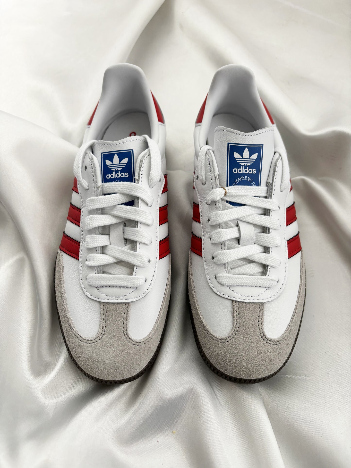 adidas Samba OG White Better Scarlet IG1025