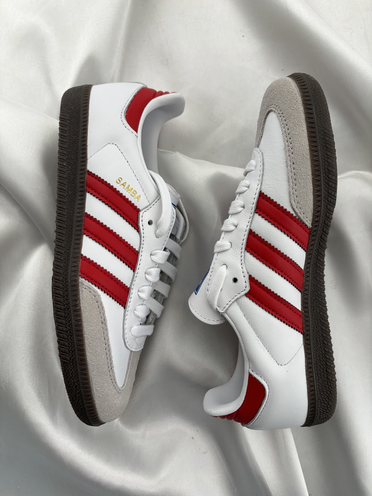 adidas Samba OG White Better Scarlet IG1025