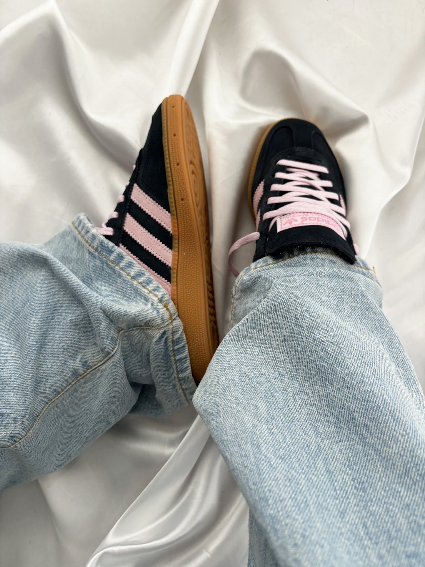 adidas Handball Spezial Core Black Clear Pink Gum