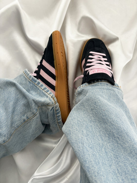 adidas Handball Spezial Core Black Clear Pink Gum