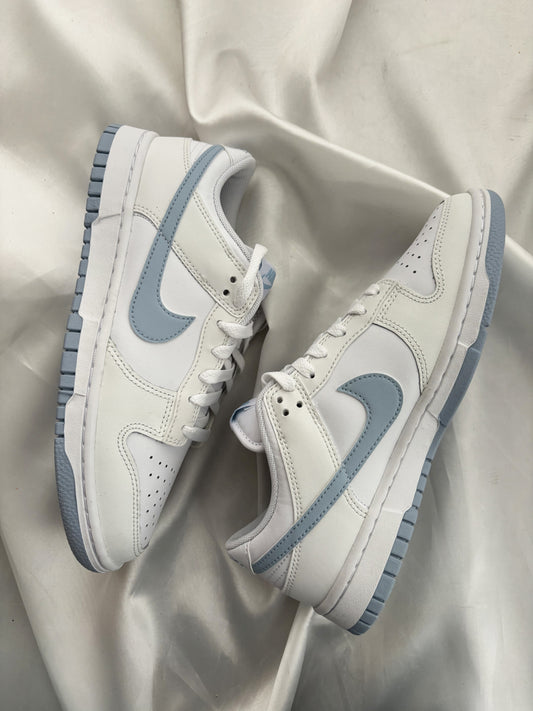 Nike Dunk Low White Light Armory Blue