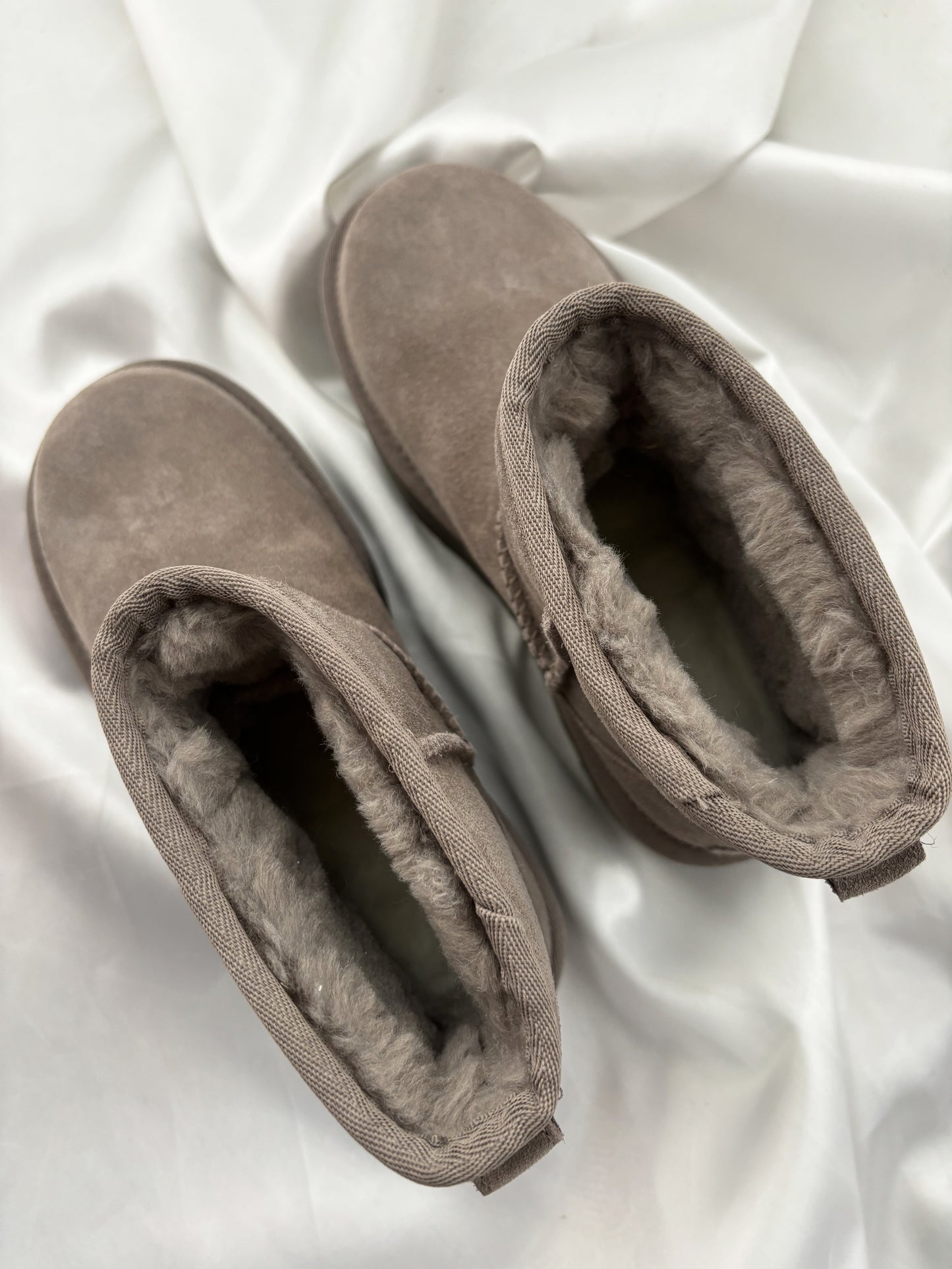 Ugg grey suade