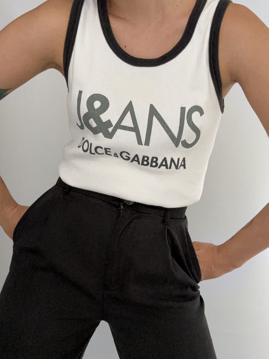 Dolce&Gabbana vintage logo top